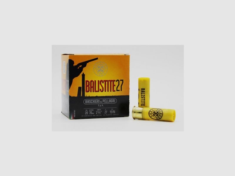 BASCHIERI & P. BALISTITE Kal.20 gr.27 pb.8