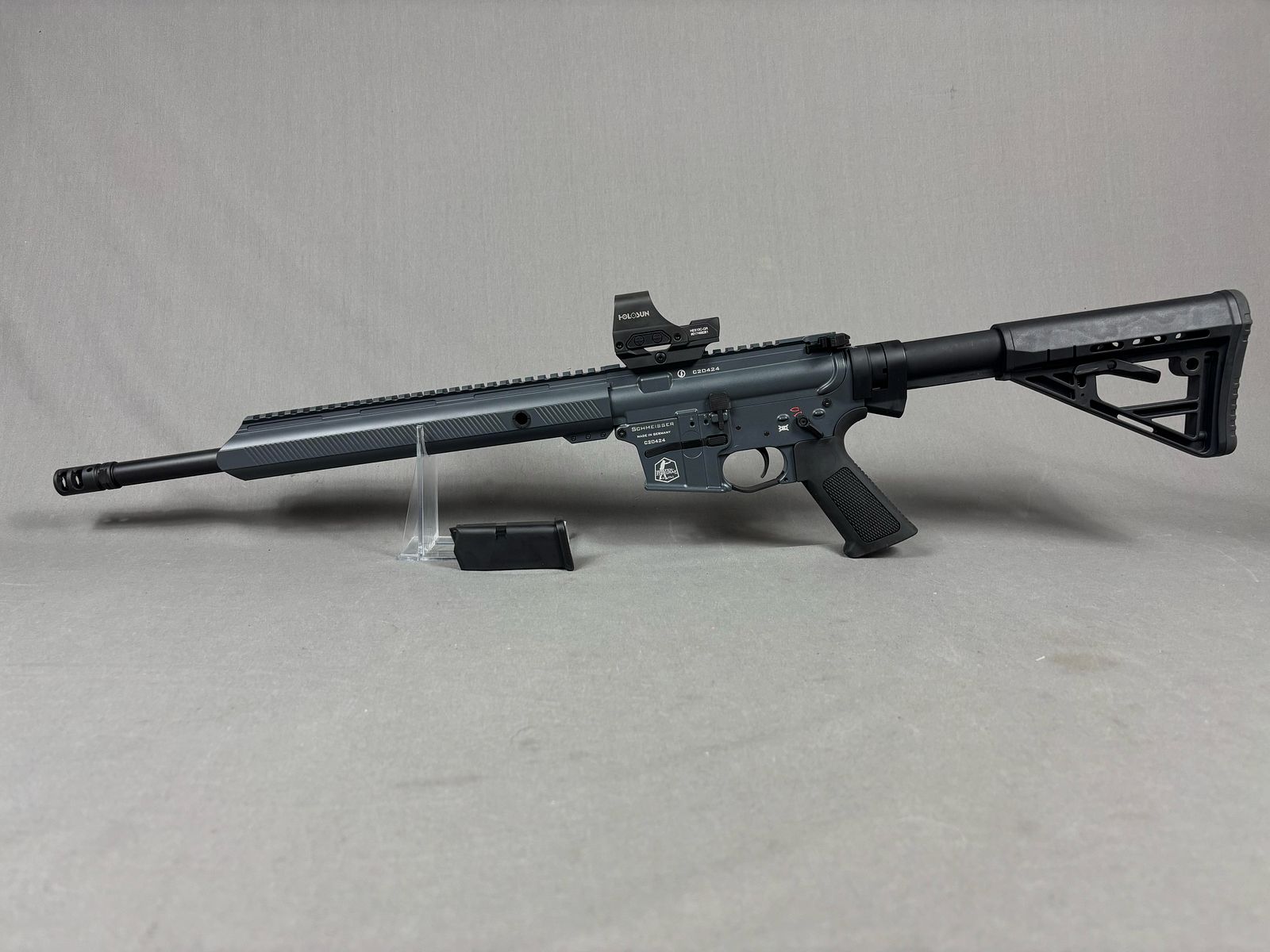 Schmeisser AR15-9 Battleship Grey in 9mm Luger