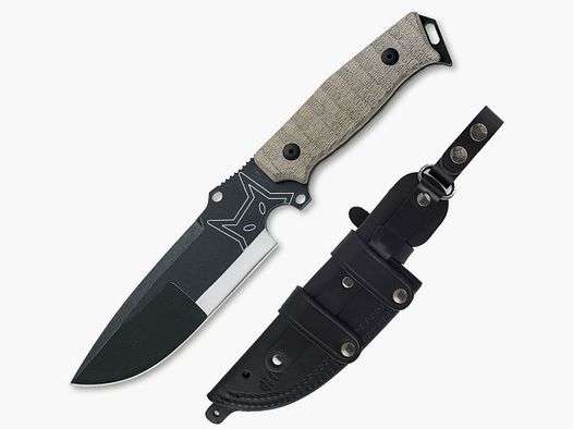 Messer Sherpa mit hochwertiger Lederscheide ***159,95***