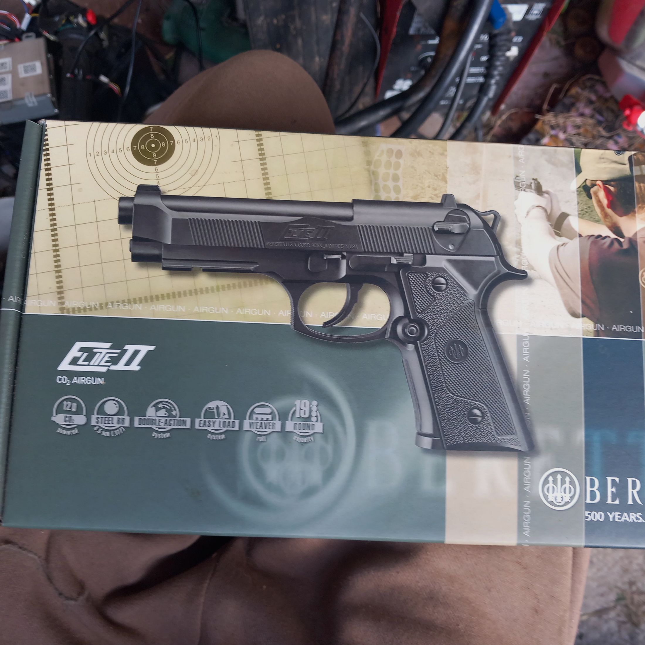 Beretta Elite 2 co pistool, afbeelding 1 van 3