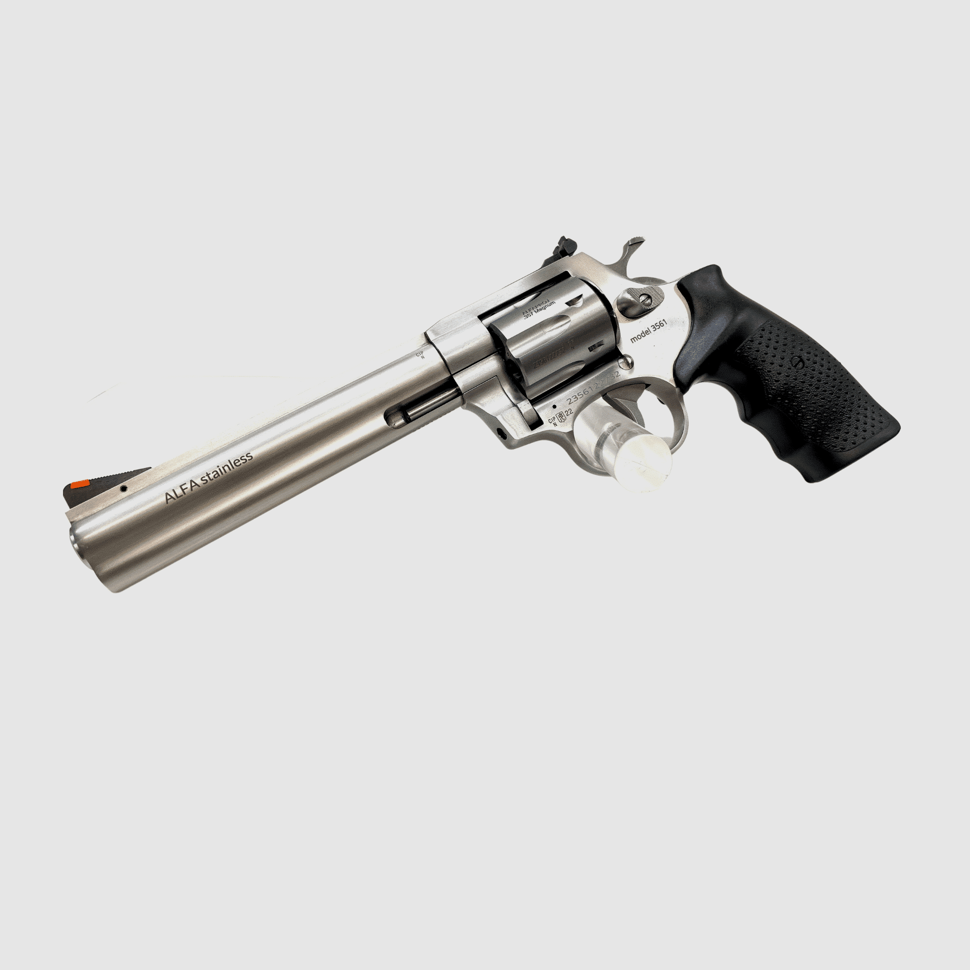 ALFA ProJ Steel stainless 3561 Revolver 6″ | .357 Mag.