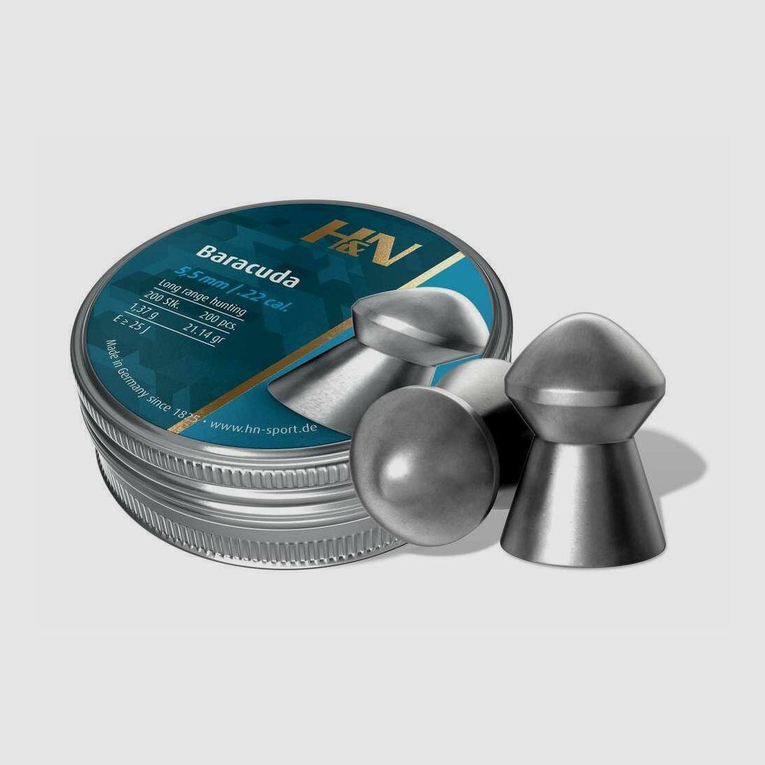 Diabolo H&N BARACUDA 5,5/200, immagine 1 di 3