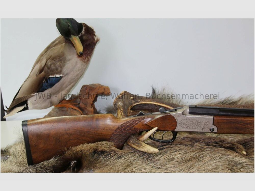 Blaser ES 63 ideale Damenwaffe da nur 35 cm Schaftlänge 7x65R;12/70