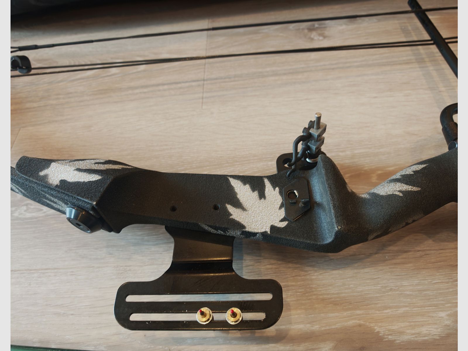 Arc à poulies, 11 flèches, longueur de tirage 28