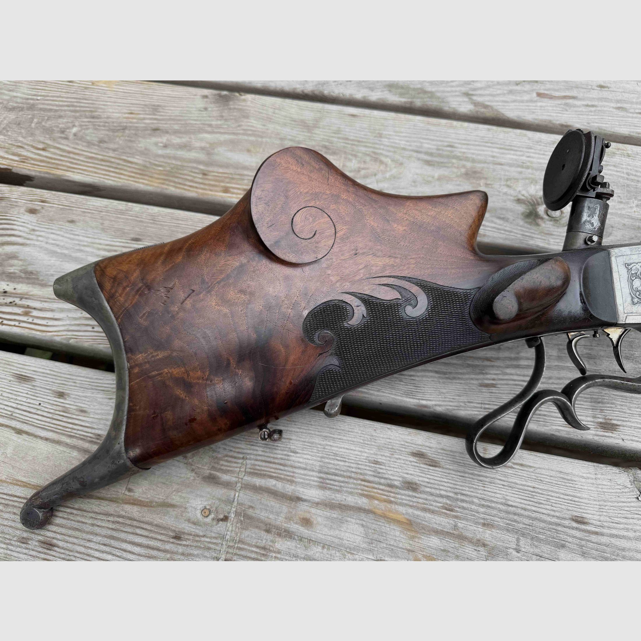 Feuerstutzen System Aydt 8,15x46R in hervorragendem Originalzustand