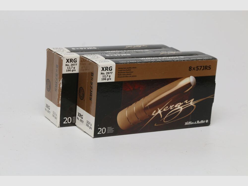 S&B 8x57IRS Exergy Sellier & Bellot 8x57 JRS