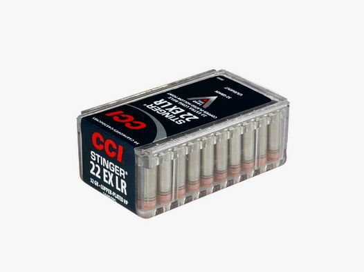 CCI 32grs STINGER Varmint EX 50STK .22lr