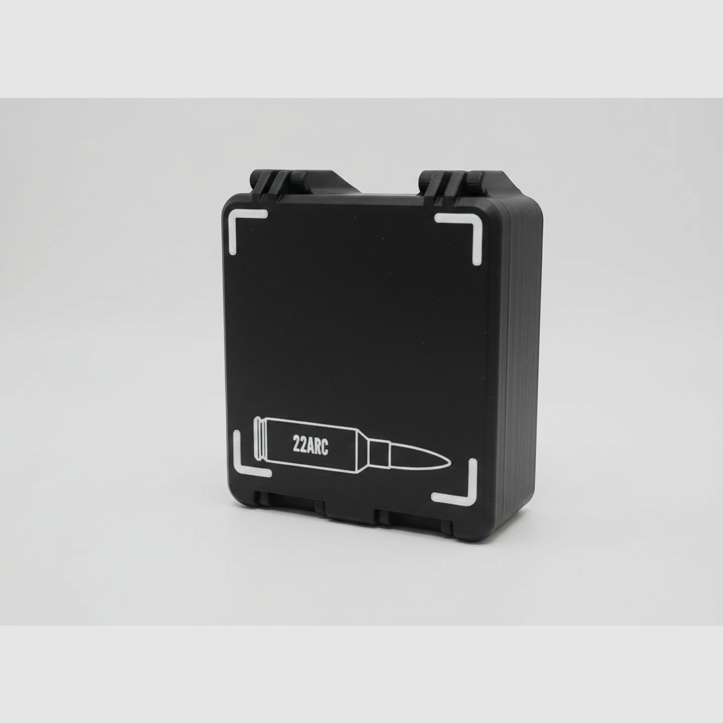 Filamelt Munitionsbox / 22 ARC / 'Klapp- / Rastdeckel' / Patronenbox, Ammo Box