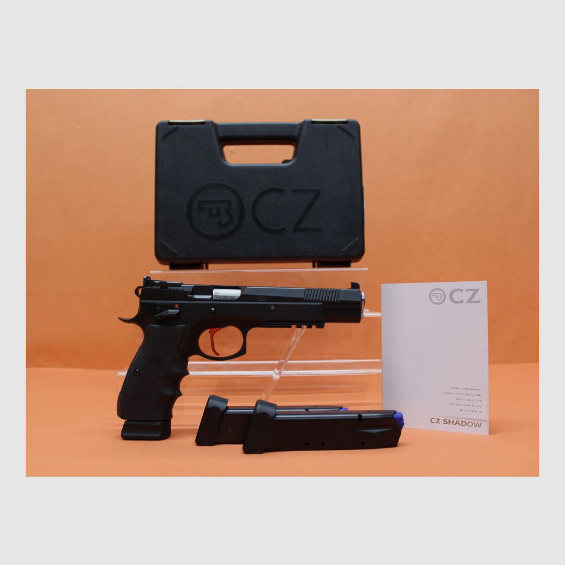 AKAH	 Ha.Pistole 9mmLuger AKAH CZ75 SP-01 6.1 Sport SA, 6" Lauf/ Mikrometervisierung (9mmPara/9x19)