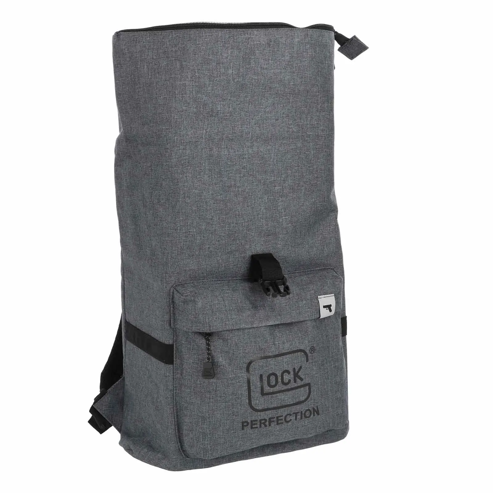 Glock Rucksack „Perfection“ – Grau – wasserdicht beschichtet – 32×14×41 cm, Bild 4 von 6