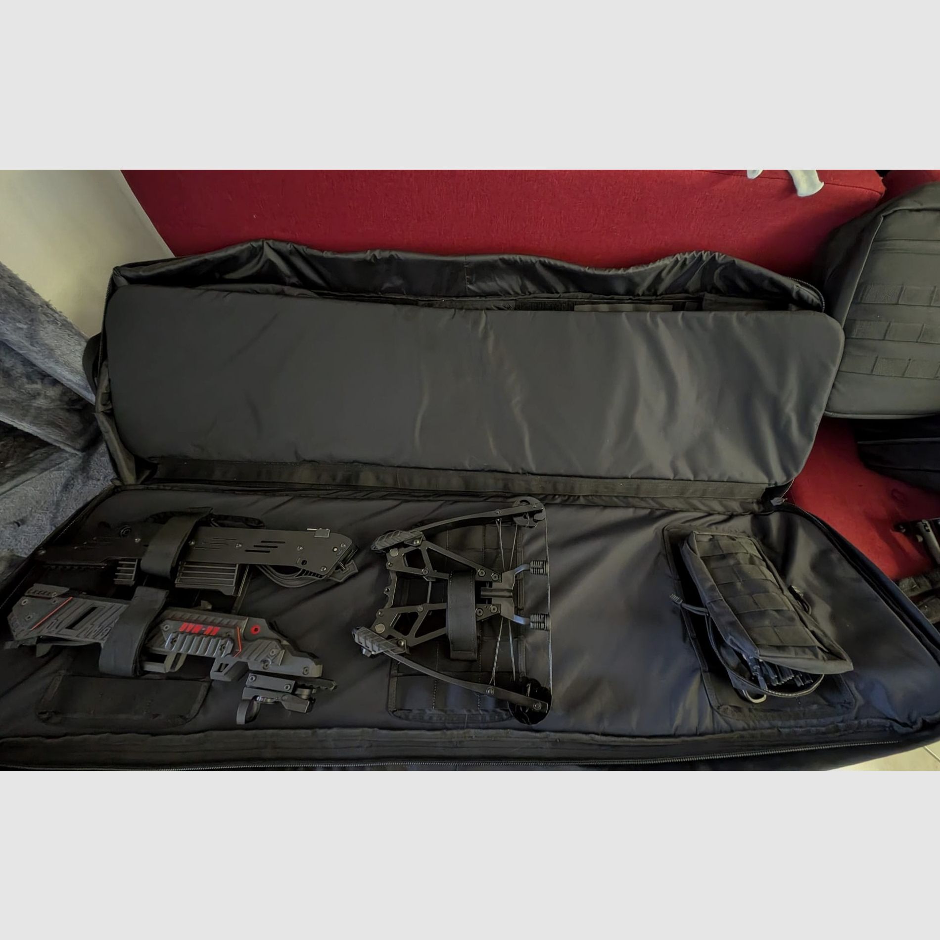 K Adder V3 TX-Compound + Mey Folding Stock + TT Bag