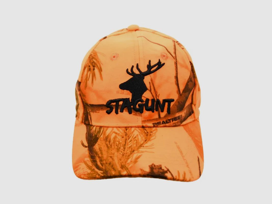 Casquette brodée polyester camo orange blaze taille unique, image 2 sur 10