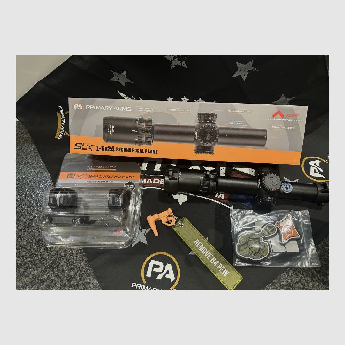 Primary Arms SLx Réticule ACSS NOVA Réticule + Montage