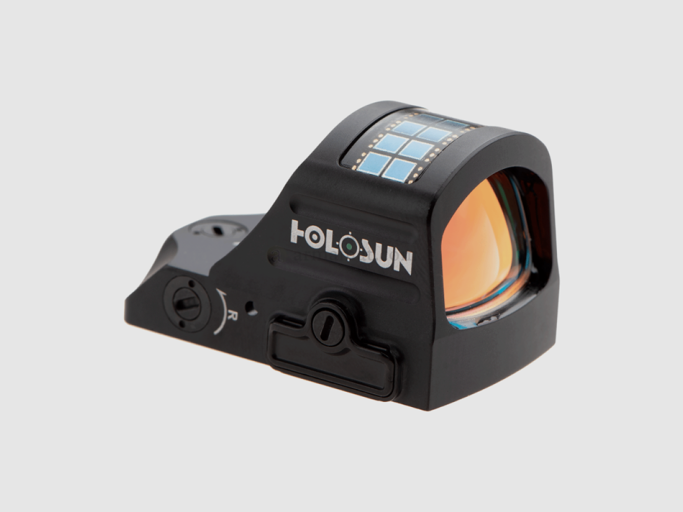 Holosun HE507C-GR-X2 cirkelpuntvizier OPEN MINI, Solar 2 MOA punt & 32 MOA ring groen