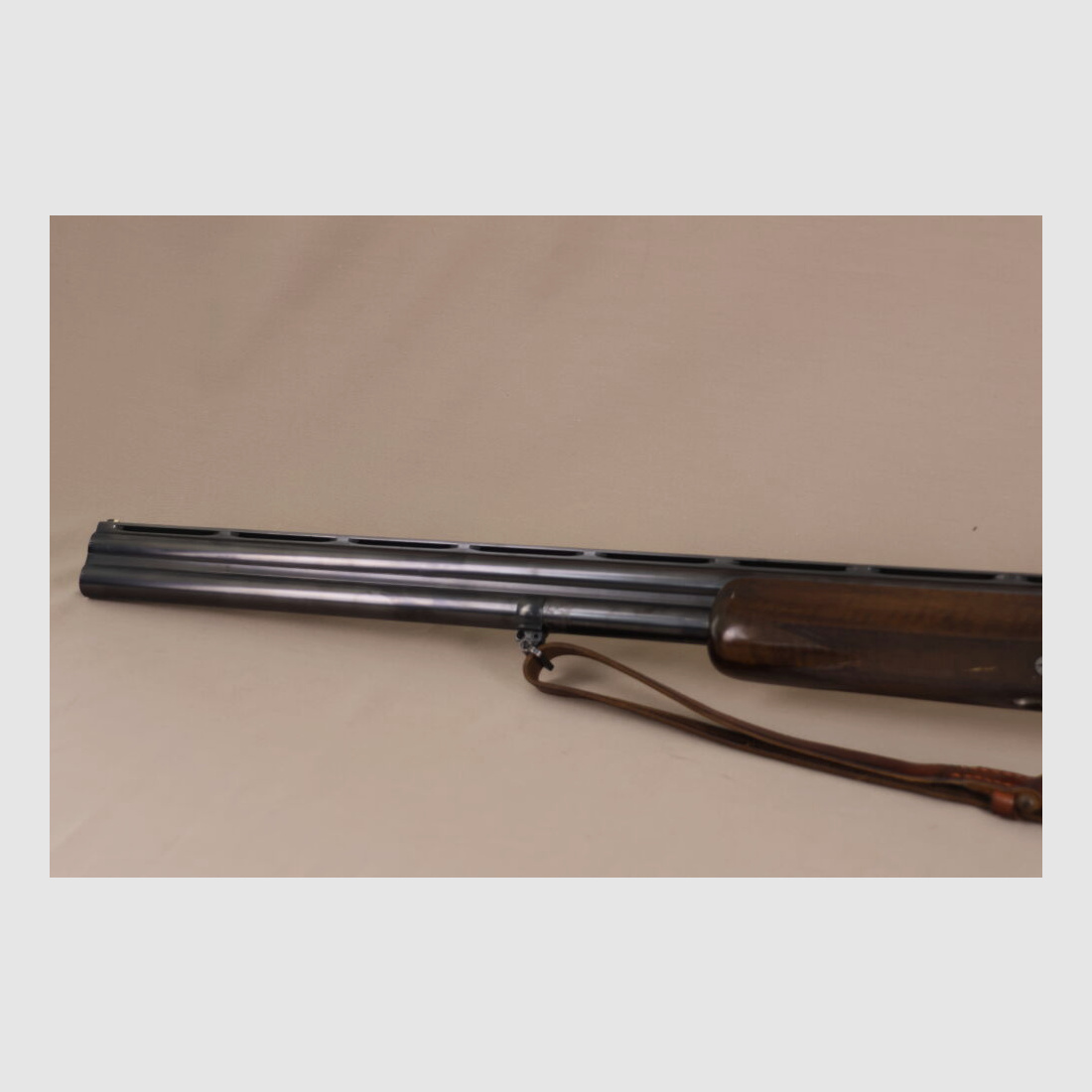 FN B25 fusil à deux canons superposés // Gravure // Bois de veine // Déclencheur doré