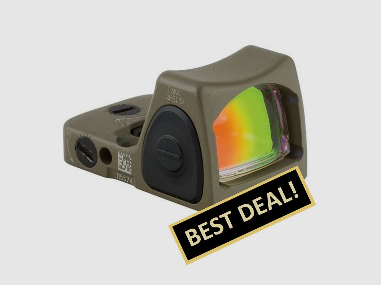 Trijicon RMR 6.5MOA rot ADJ T2 FDE