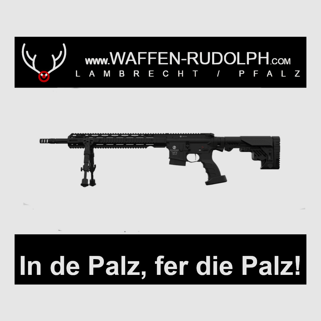 SCHMEISSER AR15 DMR 18“ FDE Schmeisser DMR 18" AR15 in schwarz ***PFALZKRACHER*** NEU bei Waffen Rudolph