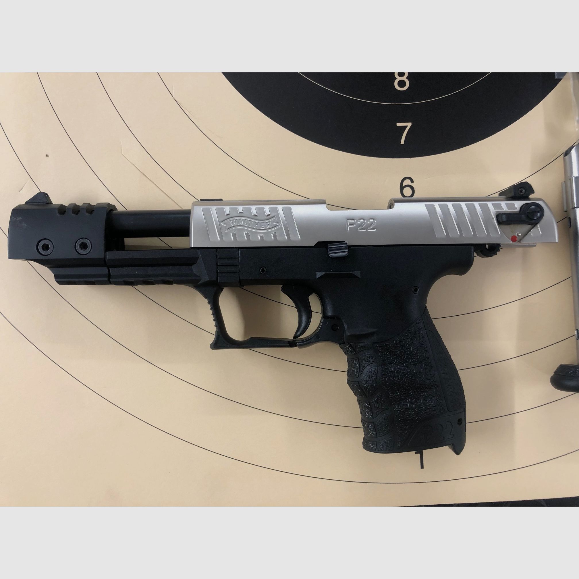 Walther Pistole P22 Q Target 5 " 