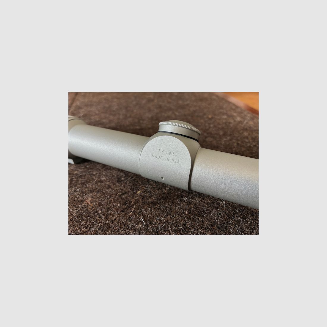 Zielfernrohr Leupold Vari-X III 6.5–20x40 Silber mit Fine-Duplex-Absehen in Bestzustand