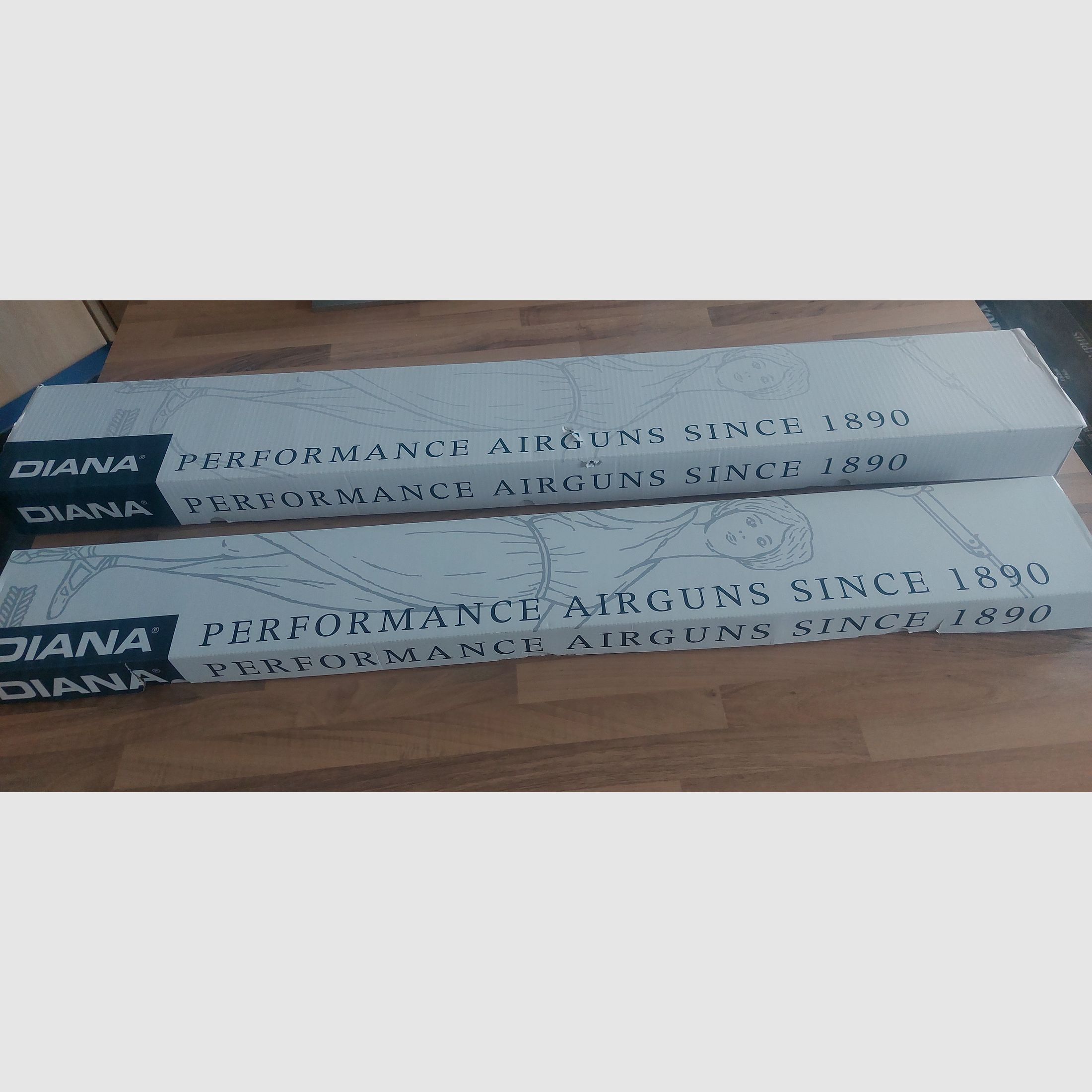 SPRZEDAJĘ 2 karabiny pneumatyczne marki Diana Diana eleven 4.5mm i Diana two sixty w kal. 5.5mm