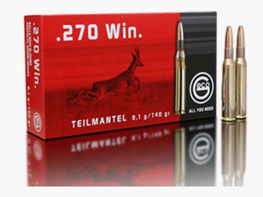 CAL. 270 GECO TEILMANTEL 140 GRANI confezione 20 Pz.
