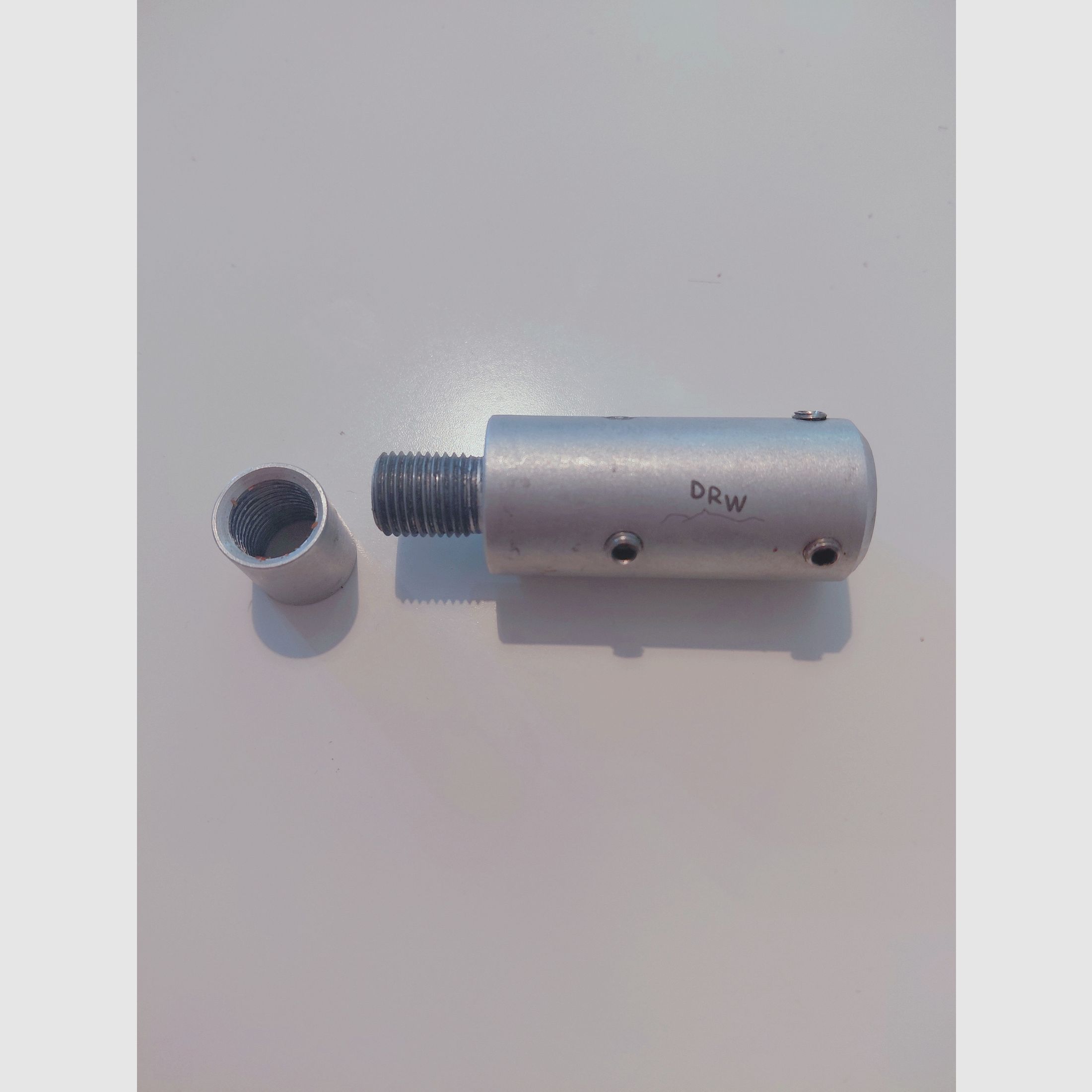 SCHALLDÄMPFER/ Mündungsbremse Adapter für Luftgewehr 4,5-5,5mm