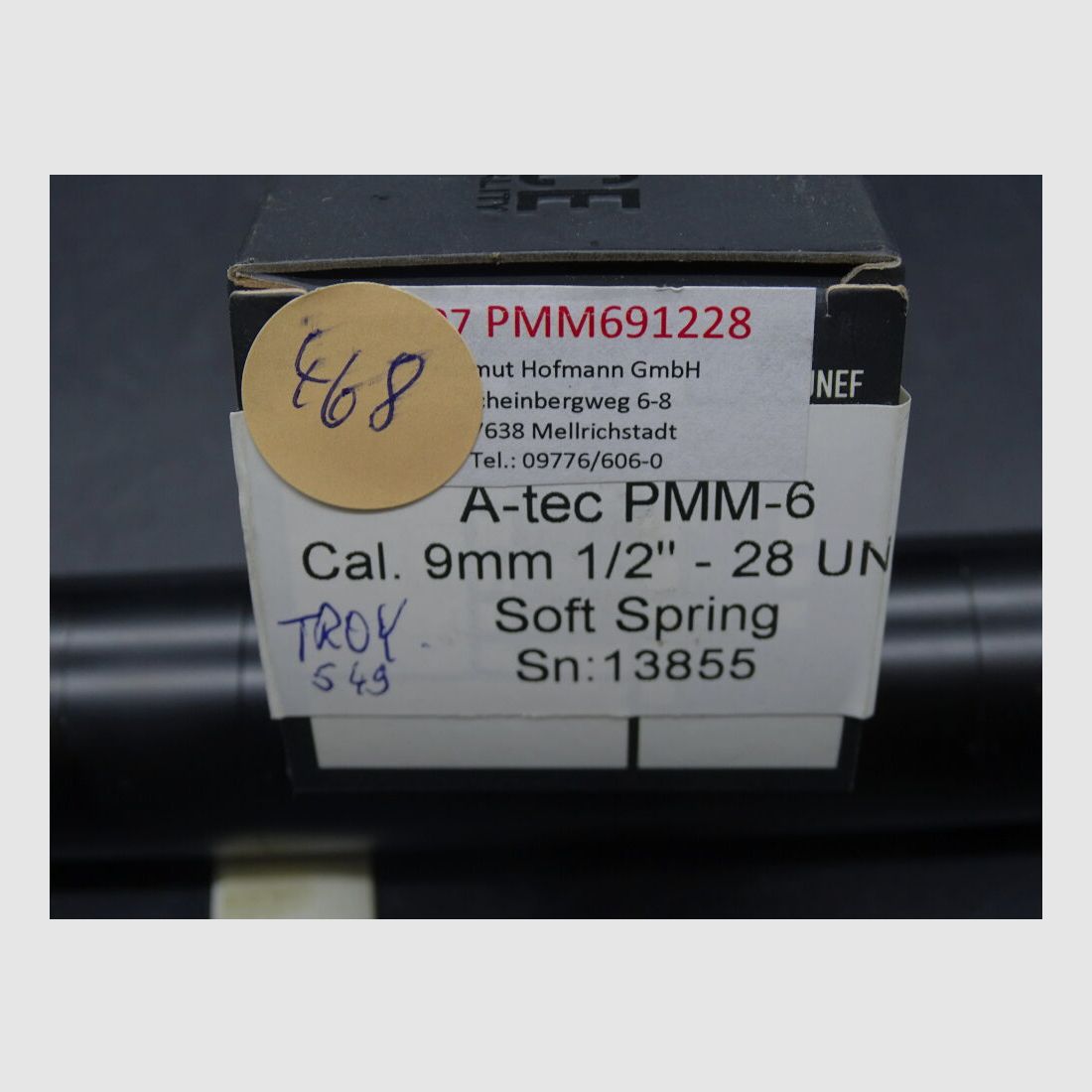 A-Tec PMM 6 Kaliber 9mm 1/2 - 28 UNF Schalldämpfer Ausstellungsstück Sonderpreis