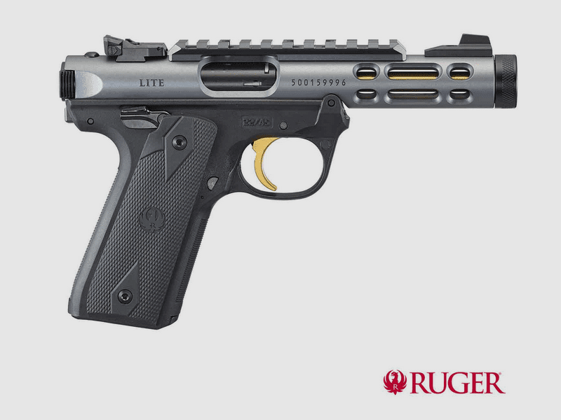 RUGER Mark IV 22/45 Lite Diamond Gray-Gold 4,4" .22lr