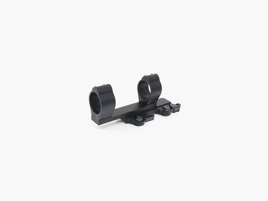 Einpunktmontage QD 25,4mm Picatinny schwarz
