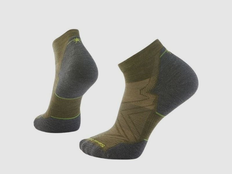 Smartwool Run Targeted Cushion Ankle Winter Moss