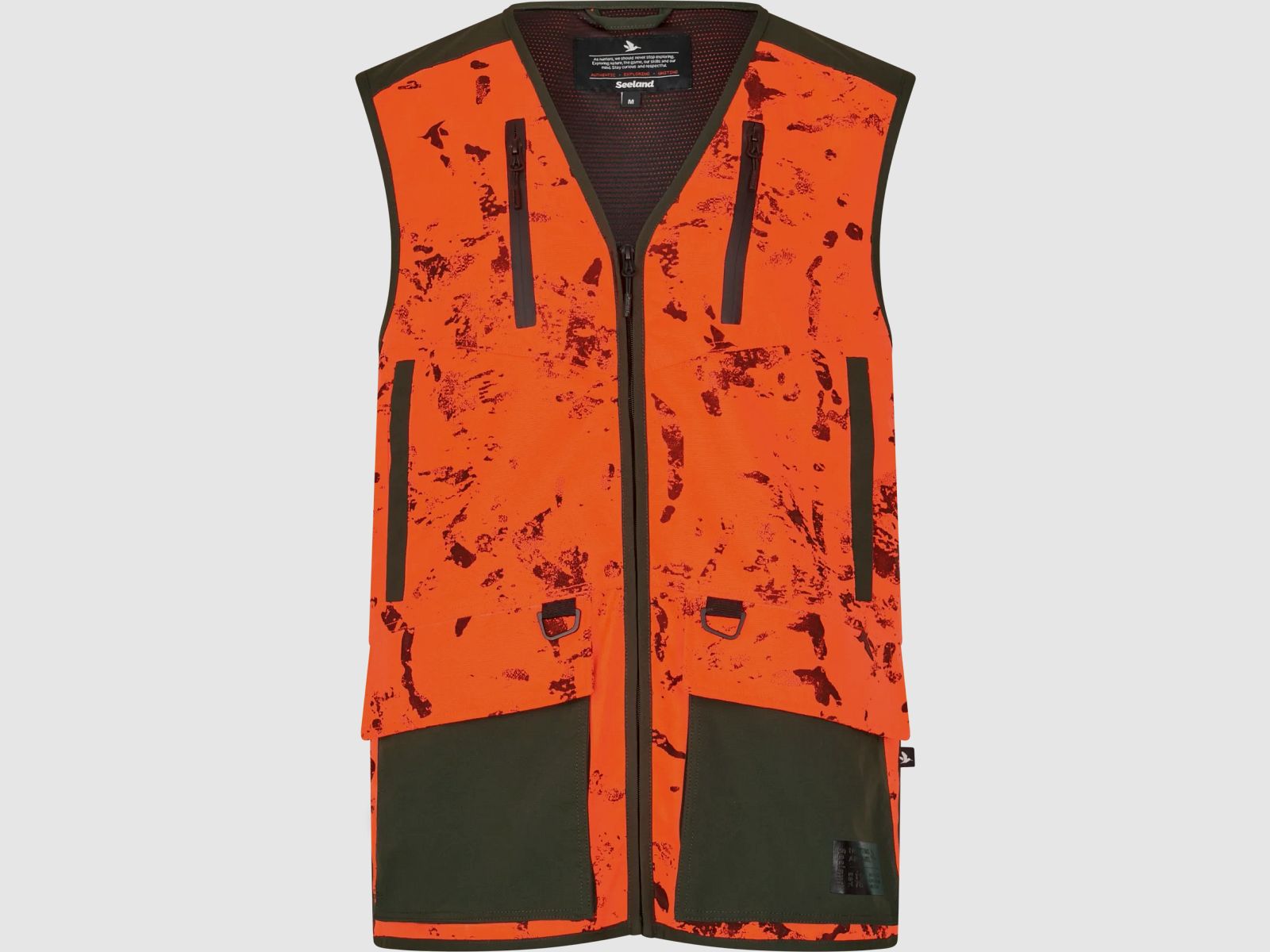 Seeland Trax Blaze Chaleco Hombre Naranja Blaze InVis MPC 3XL