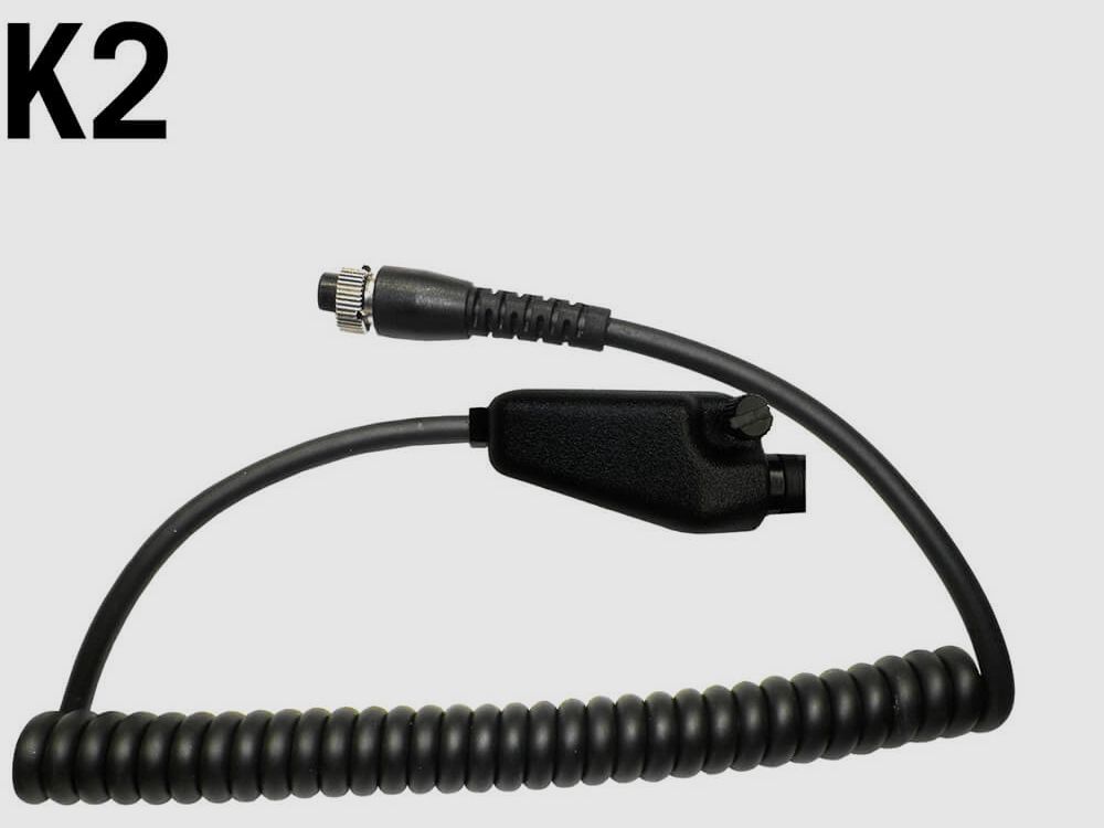 Code Red Kabel MRC Abwärtsleitung für modulare taktische Helme — Motorola 2 Pins, Bild 4 von 6