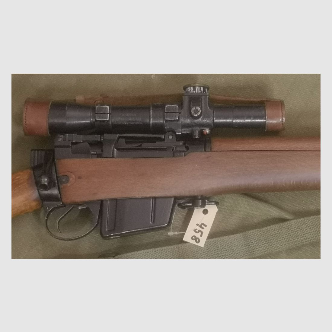 Lee-Enfield  L42 A1 Sniper Rifle .308Win mit original ZF No.32 Mk. 3