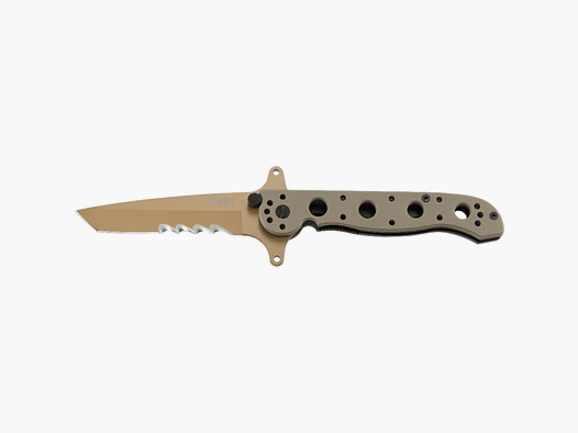 CRKT M16-13DSFG special forces desert tanto veff-wave