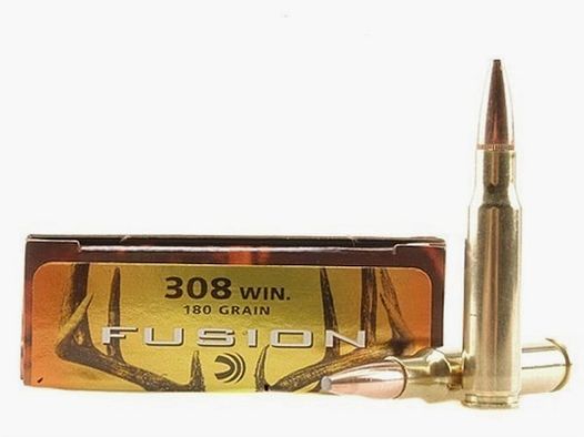Federal Fusion .308 Win. 180GR SP 20 cartridges