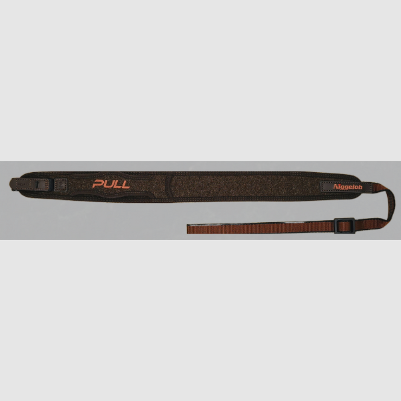 Niggeloh Gewehrgurt Classic Loden PULL mit Schnellverschluss / braun, Bild 1 von 2