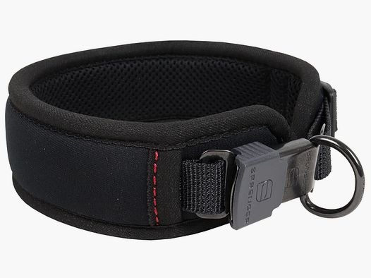 AKAH Neopren Halsung Comfort - Schwarz Kunststoff-Schnellverschluss