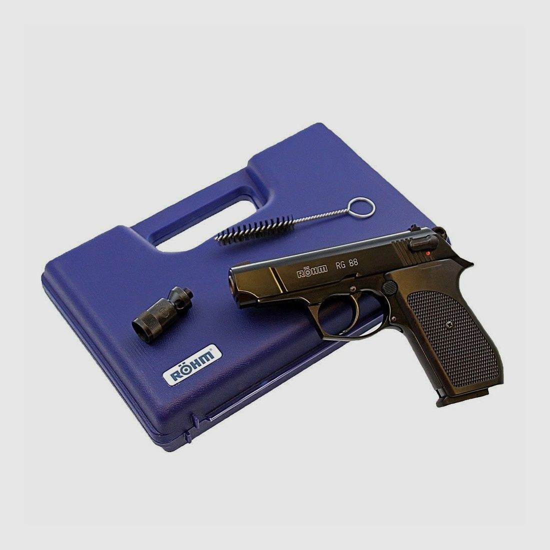 Röhm RG 88 pistolet alarmowy 9mm P.A.K. oksydowany +