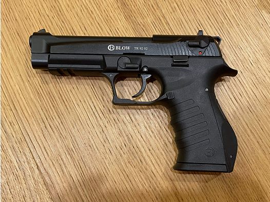 BLOW TR92-02 Black – 9 mm P.A.K. / Beretta M9A3 / M9A4 Style – Wysyłka na terenie całej UE / EU-Wide Shipping