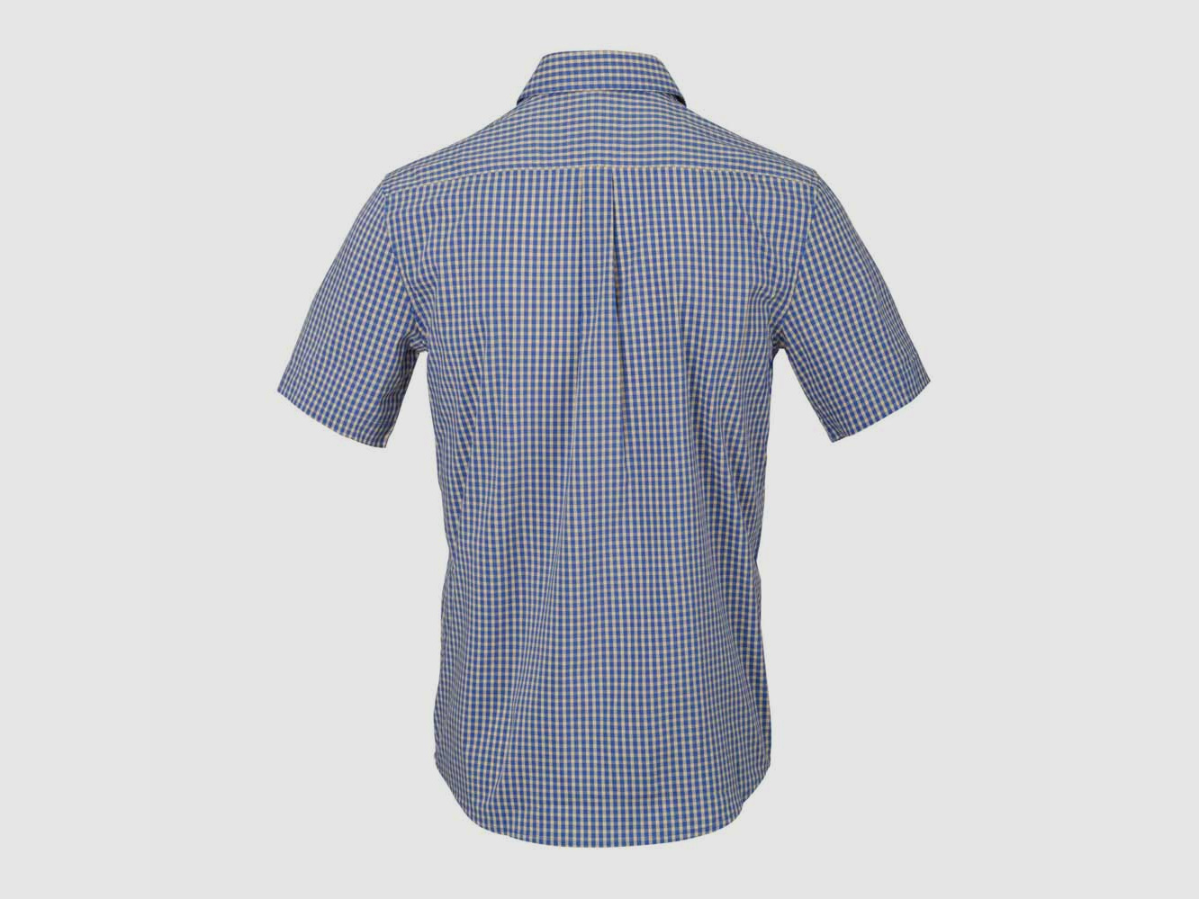 HELIKON-TEX COVERT CONCEALED CARRY SHIRT SHORT SLEEVE - ROYAL BLUE CHECKERED