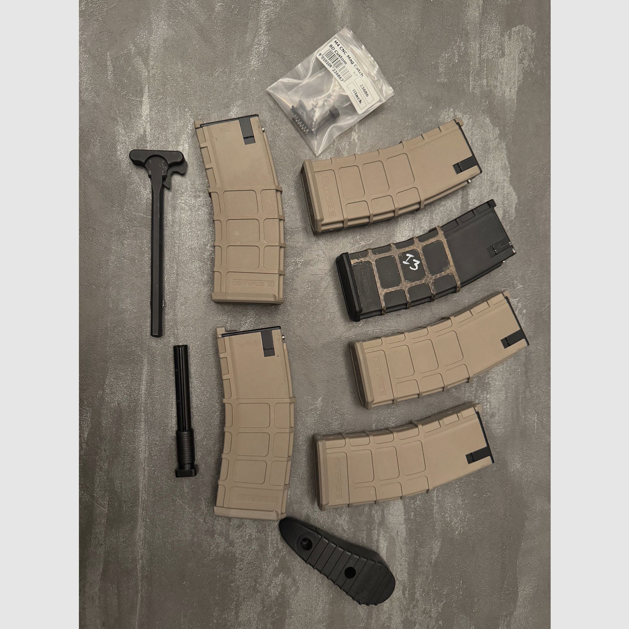 GHK Colt / Daniel Defense MK18 MOD1 Vollmetall Gas-Blow-Back 6mm BB Dualtone