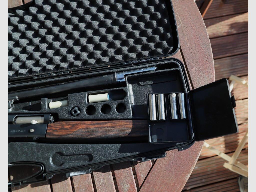 Sauer SL5  12/76 , Stahlschrot-Beschuss, neuwertig