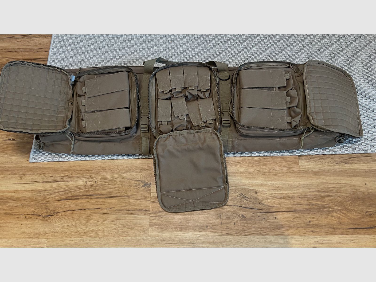 Voodoo Tactical – Bolsa doble para rifles / armas largas (Deluxe / acolchada)