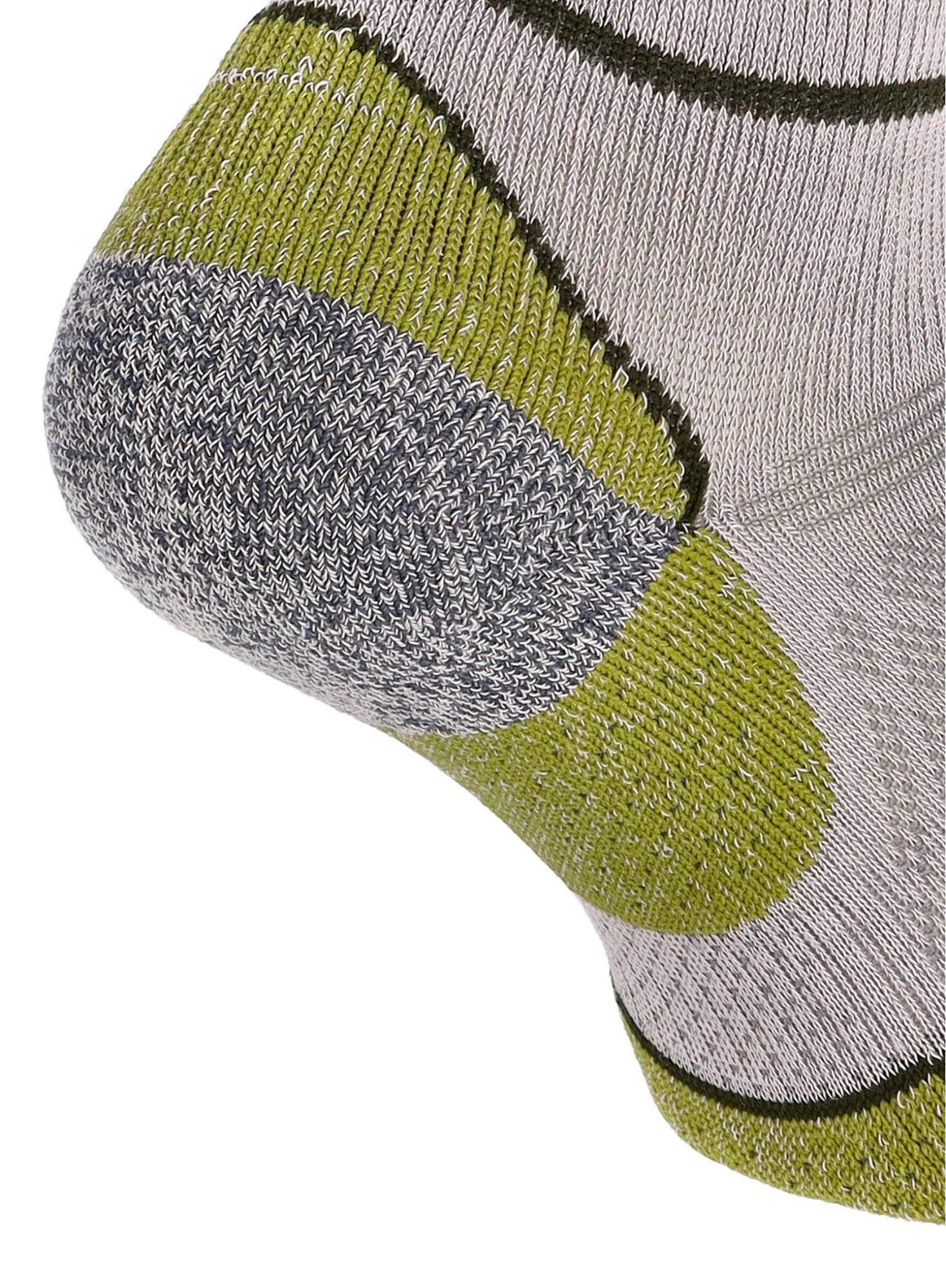 BRIDGEDALE Hike Ultra Light T2 Coolmax Performance Low Socks – grey/green, image 4 of 4