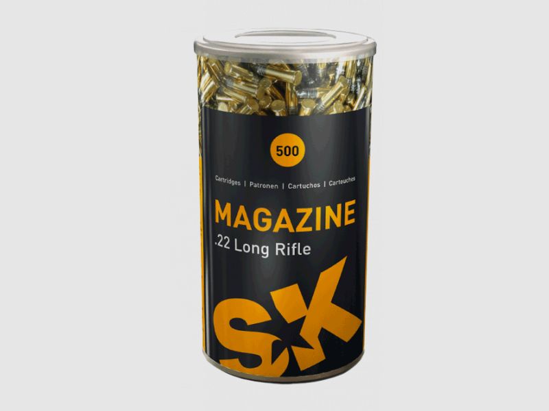 SK CARTRIDGE MAGAZINE - .22LR - 2,59 G / 40 GRS. - 500 STÜCK