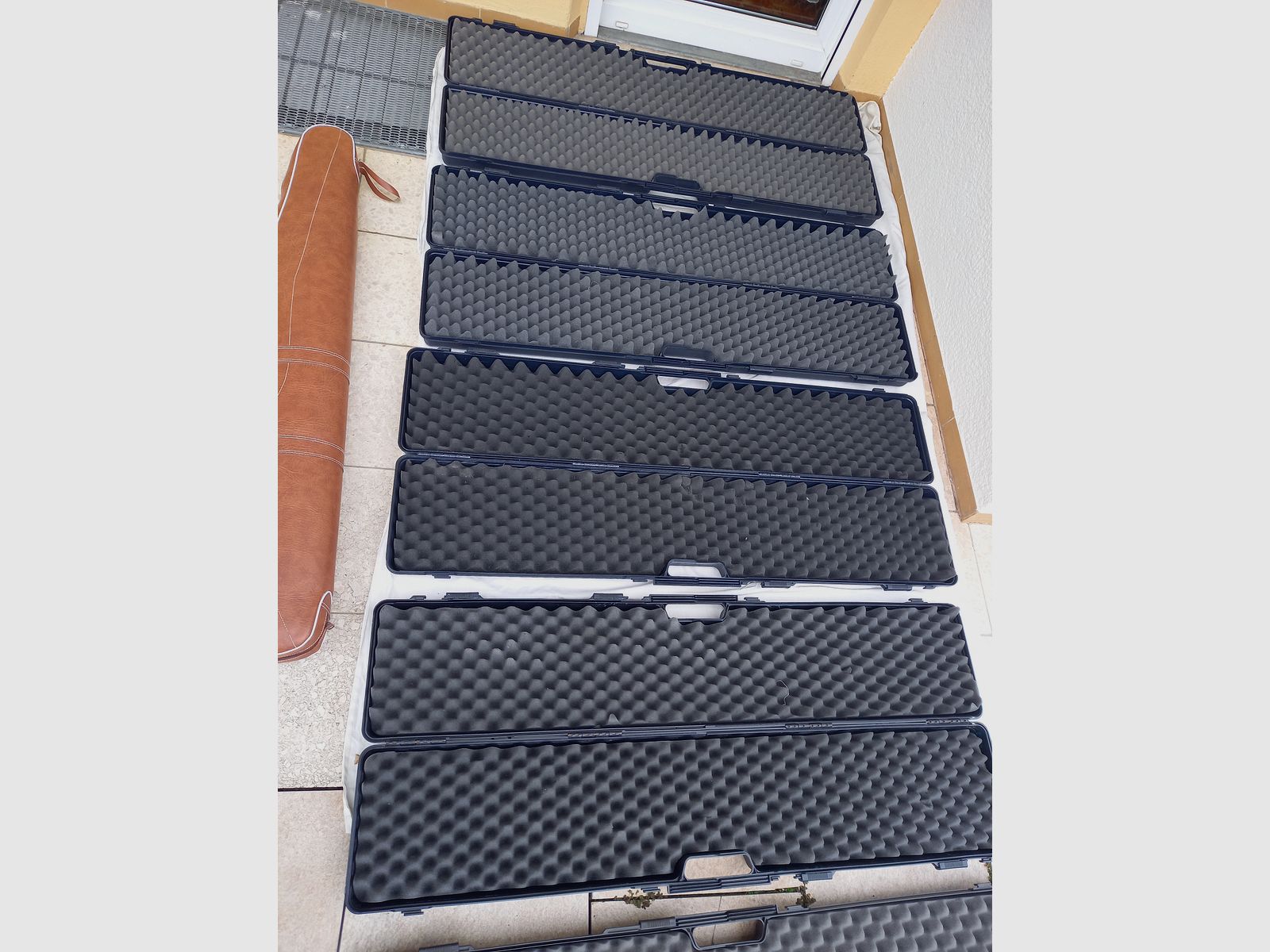 Schießjacke Schießhandschuh Tasche Koffer für Luftgewehr Luftgewehre