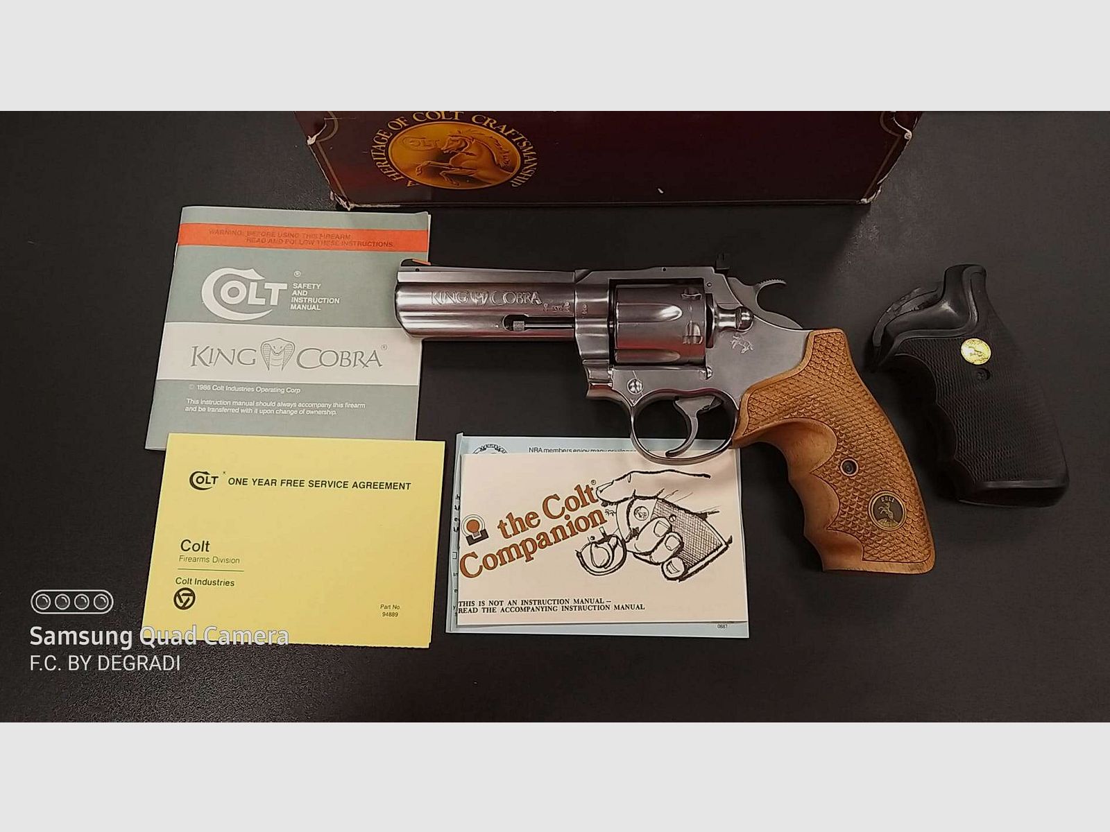 COLT KING COBRA 357 MAGNUM, afbeelding 1 van 5