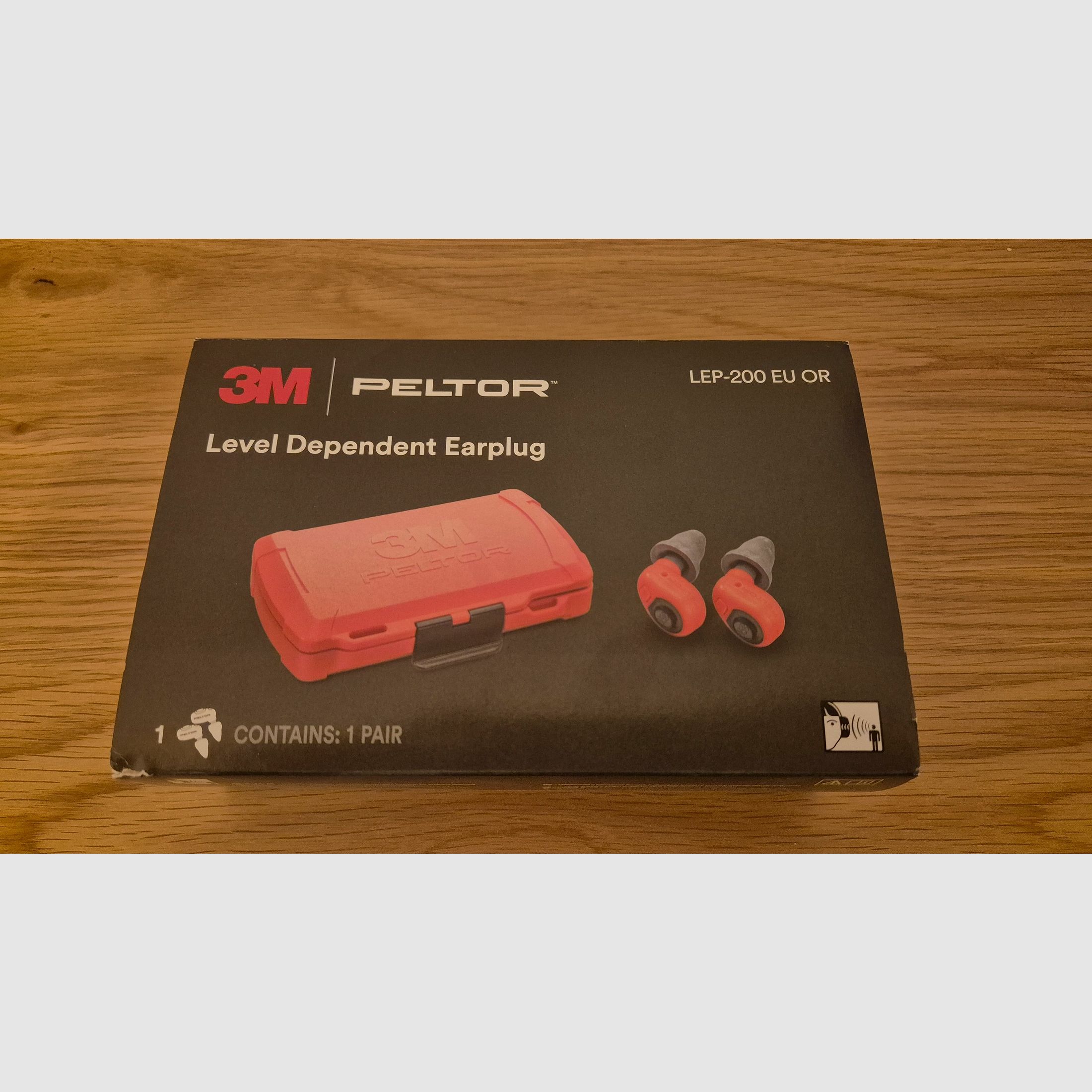 3M Peltor LEP-200 EU OR – Protección auditiva electrónica (NUEVO & OVP), imagen 1 de 2