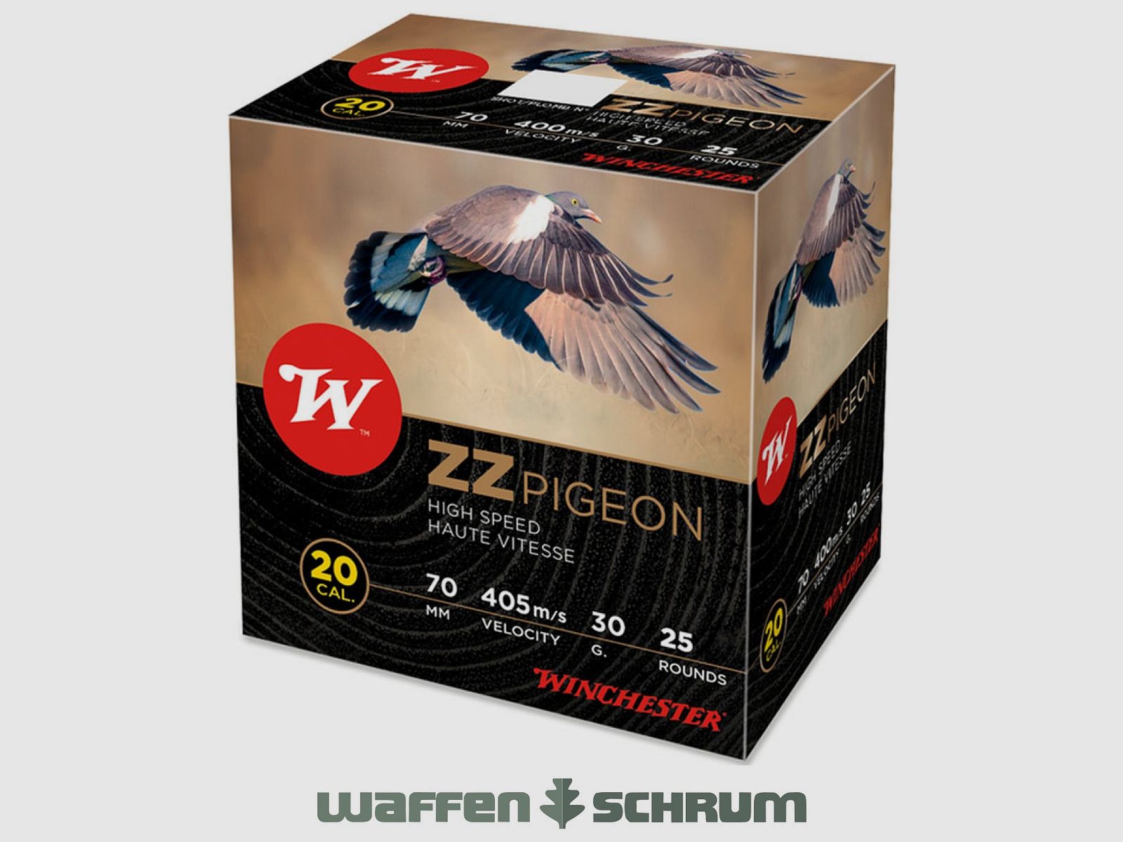 Winchester ZZ Pigeon 20/70 2,9mm - 30g