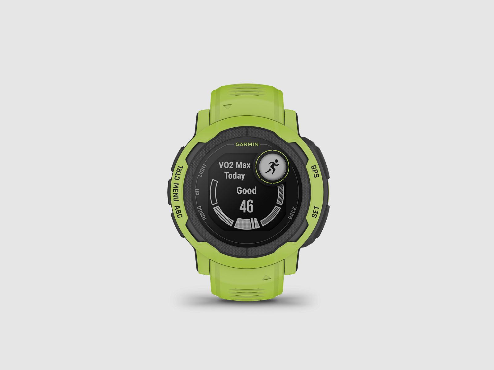 Garmin Instinct® 2 Lemon with silicone interchangeable strap 22 mm